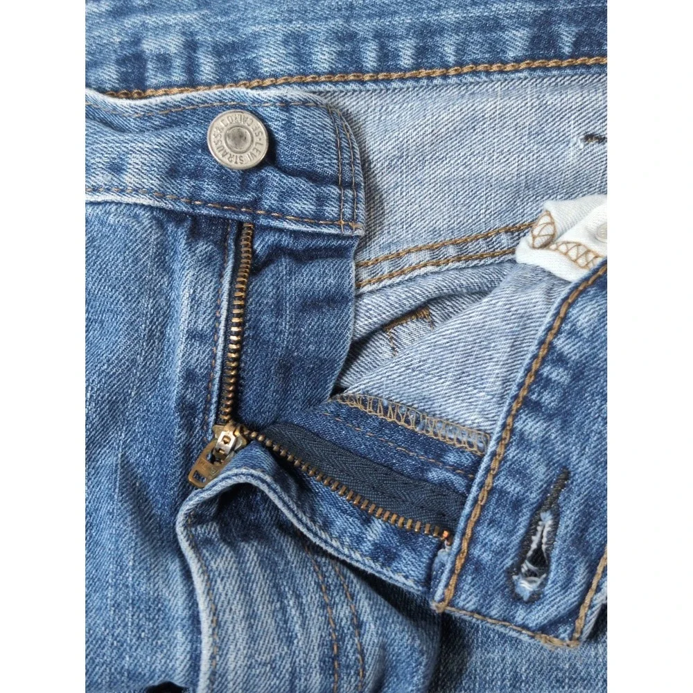Levi's 559 Men 40 X 32 Western Jeans Distressed Warn In Relaxed Straight Stretch